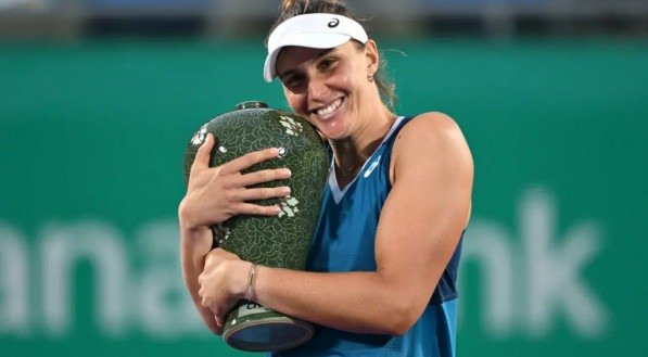 Imagem de Beatriz Haddad, campeã do Aberto de Seul 2024