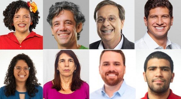 Candidatos à prefeitura do Recife