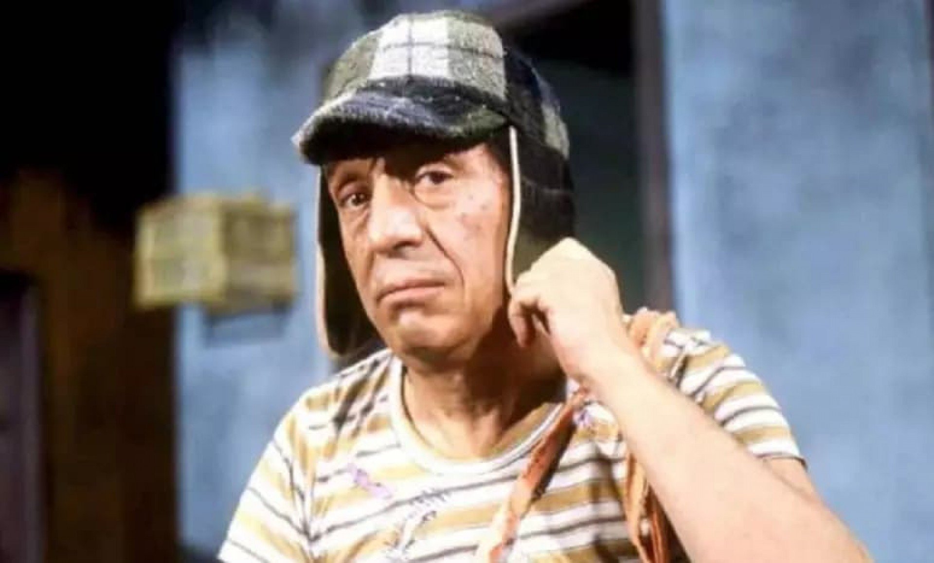 Imagem do personagem Chaves. Programa vai ao ar a partir das 20h45