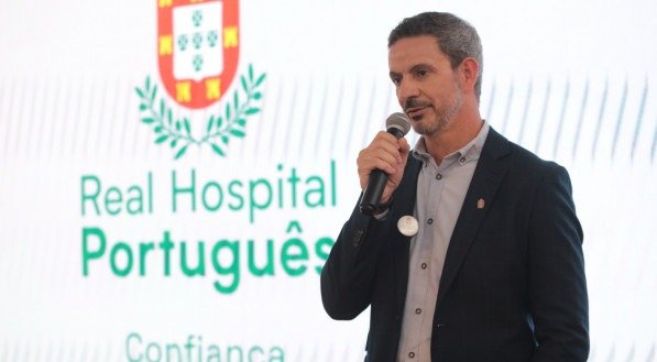 No evento de comemoração, o Real Hospital Português anunciou alterações na identidade visual da instituição