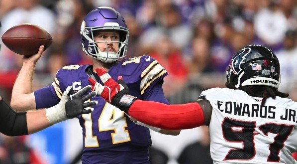 Imagem de Sam Darnold, do Vikings
