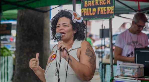 Durante agenda, Dani Portela  enfatizou a responsabilidade de construir um Recife onde todos possam prosperar de forma consciente e igualitária