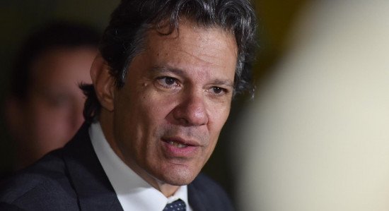 Ministro da Fazenda, Fernando Haddad.