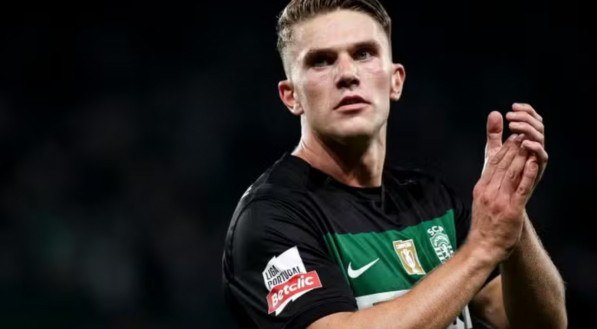 Imagem de Viktor Gyokeres, atacante sueco do Sporting