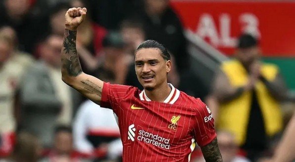 Darwin Núñez, atacante do Liverpool
