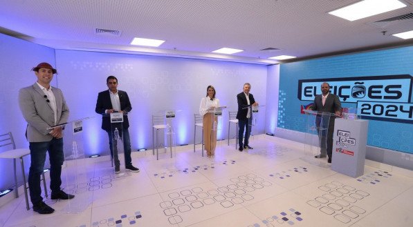 Debate com candidatos à Prefeitura de Caruaru foi realizado na noite de quarta-feira (03/10) pela TV Jornal Interior