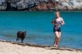 Atividades físicas na praia