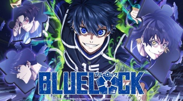 Imagem de divulgação do anime "Blue Lock"