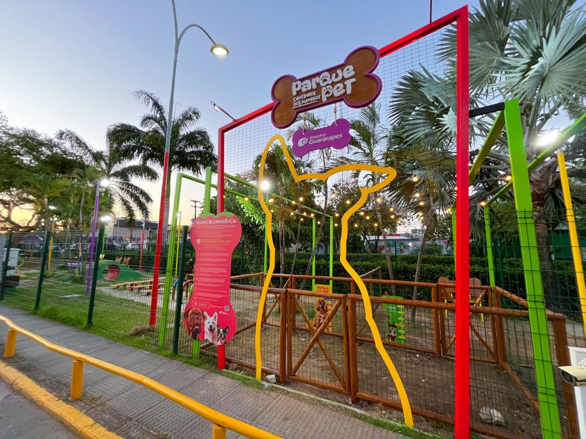 Parque Pet, no Shopping Guararapes