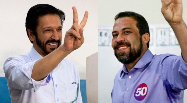 Ricardo Nunes e Guilherme Boulos irão disputar o segundo turno na eleição de São Paulo