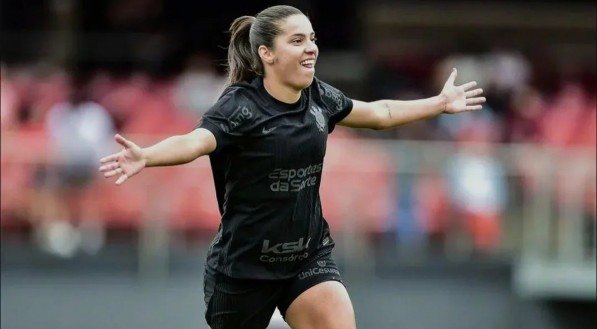 Imagem da jogadora do Corinthians Millene Fernandes