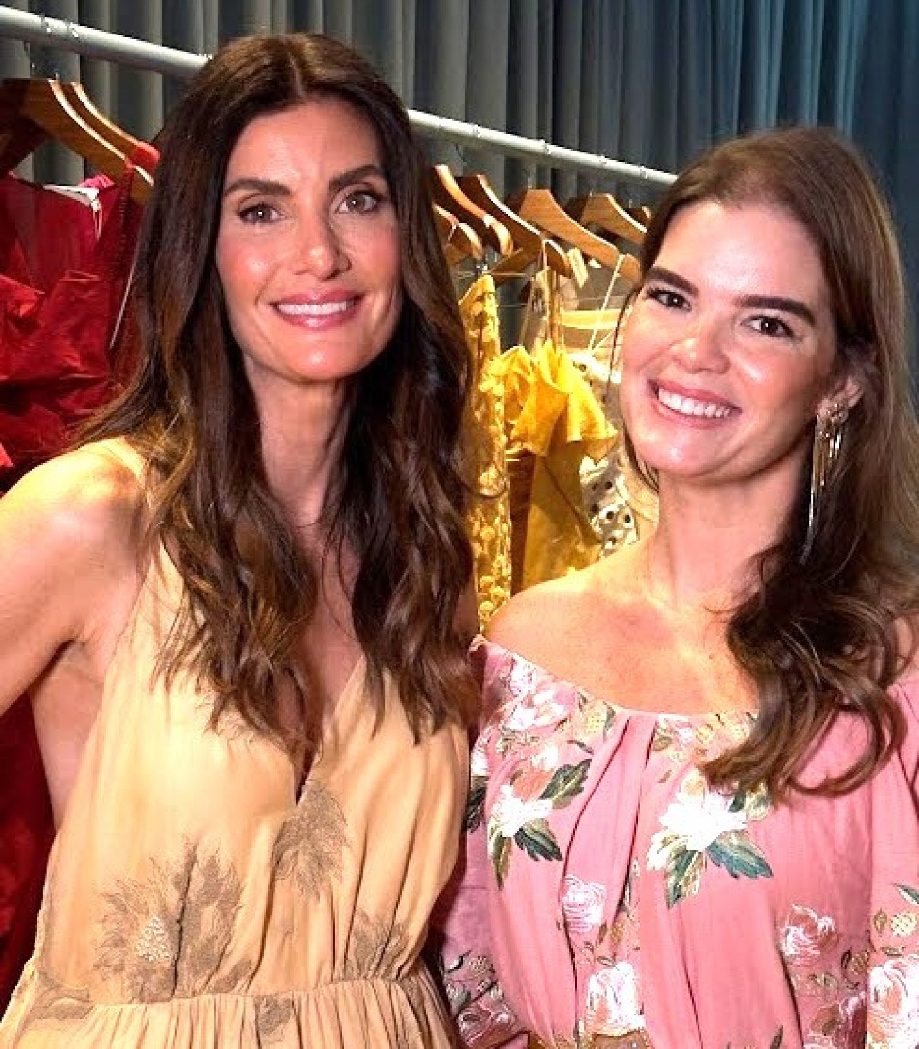 Isabella Fiorentin e Juliana Lins em evento fashion Arquivo Pessoal