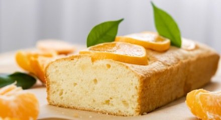 Imagem ilustrativa de um delicioso bolo de laranja!