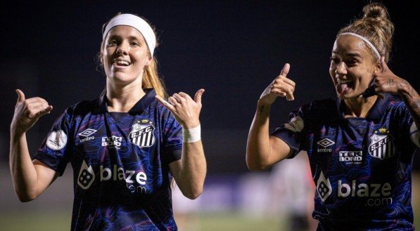 Sereias da Vila celebram vitória na Libertadores Feminina