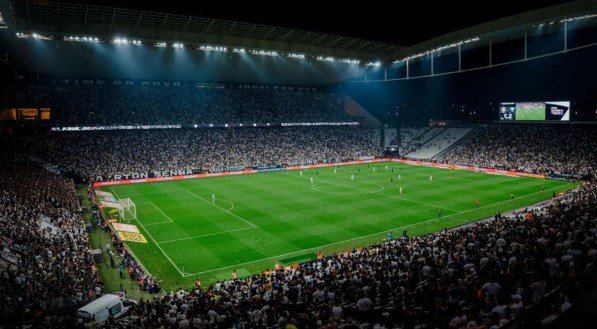 Neo Química Arena lotada em jogo do Corinthians