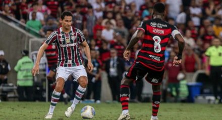 Imagem do encontro entre Flamengo x Fluminense