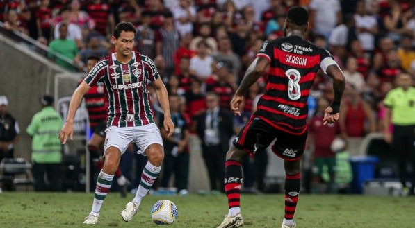 Imagem do encontro entre Flamengo x Fluminense