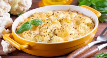 Couve-flor gratinada (Imagem: Ahanov Michael | Shutterstock)