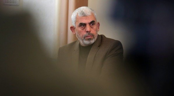 O líder do Hamas, Yahya Sinwar