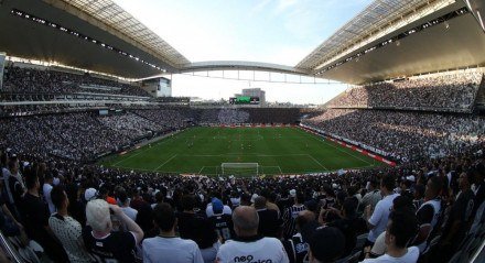 Neo Química Arena lotada para Corinthians x Flamengo