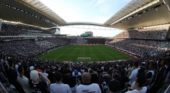 Neo Química Arena lotada para Corinthians x Flamengo