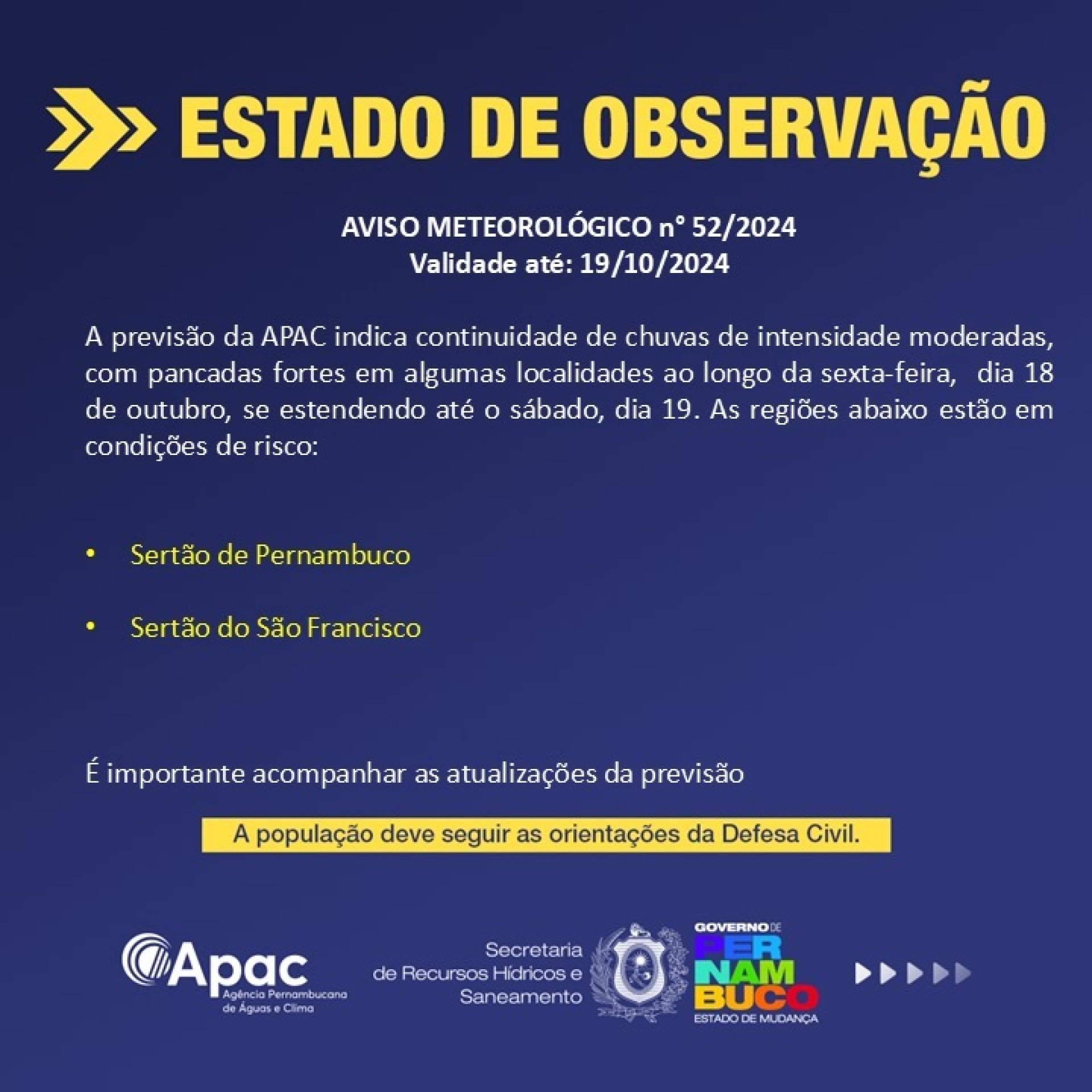 Reprodução/APAC