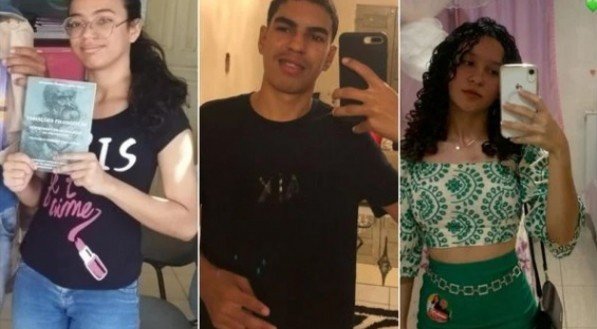 As vítimas foram os estudantes Jonathan Gama dos Santos (15 anos), Adriele Vitória Silva Ferreira (15 anos), Fernanda Sousa Gama (15 anos)