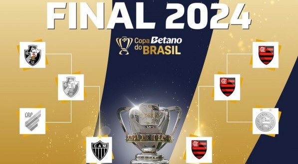 Atlético-MG e Flamengo estão na final da Copa do Brasil 2024