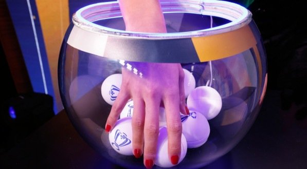 Bolas em pote para sorteio na Copa do Brasil 2024