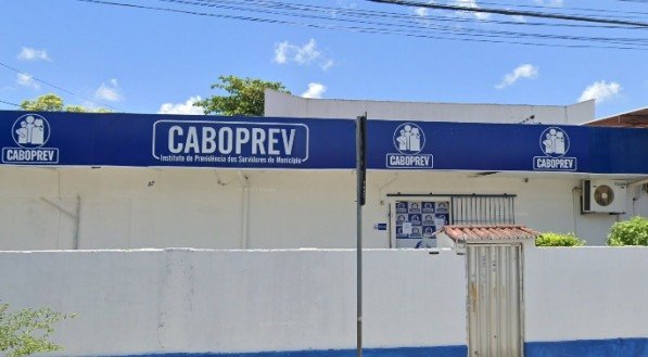 Fachada da sede do CaboPrev