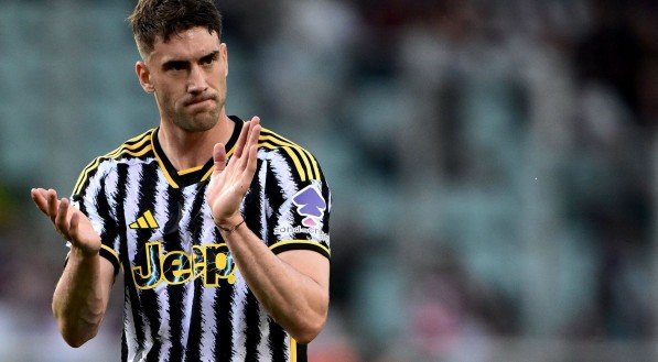 Dusan Vlahovic, atacante da Juventus