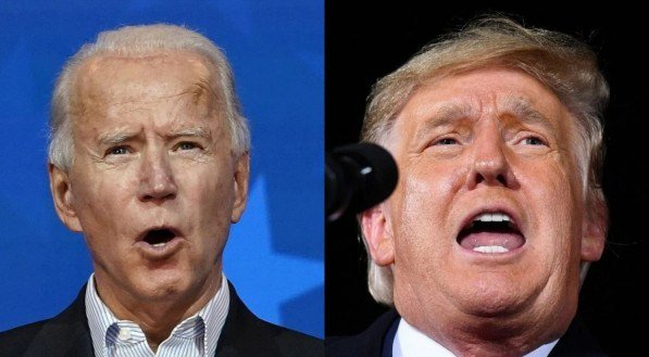 Joe Biden atacou o candidato republicano à Casa Branca, Donald Trump