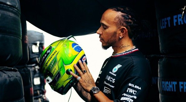 Lewis Hamilton, piloto da Mercedes