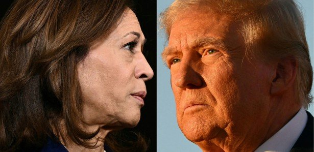 Kamala Harris e Donald Trump