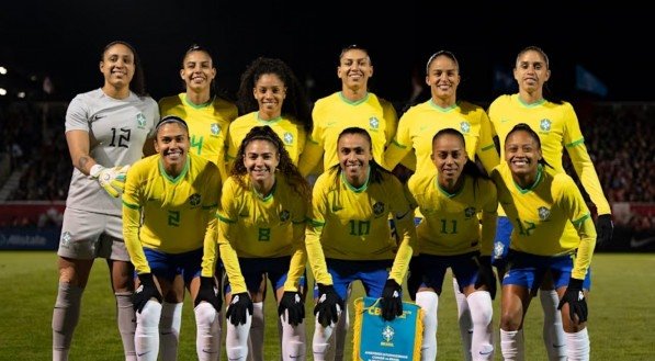 Imagem da seleção brasileira feminina