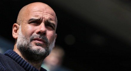 Pep Guardiola, técnico do Manchester City