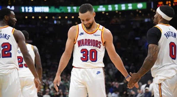Imagem do astro Stephen Curry, do Golden State Warriors