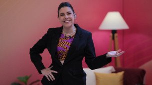 Amanda Maga, apresentadora do Cotidiano, da TV Jornal