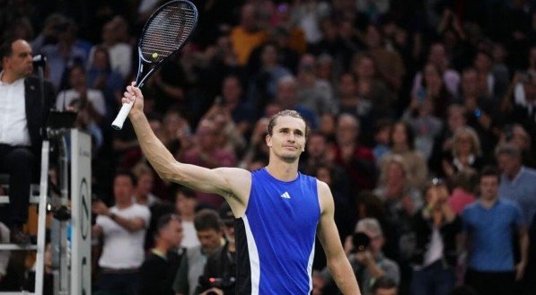 Imagem do tenista alemão Alexander Zverev