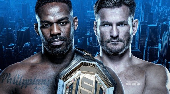 Imagem do principal confronto do UFC 309