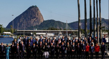 Fotografia oficial Aliança global contra a fome e a pobreza G20 Brasil