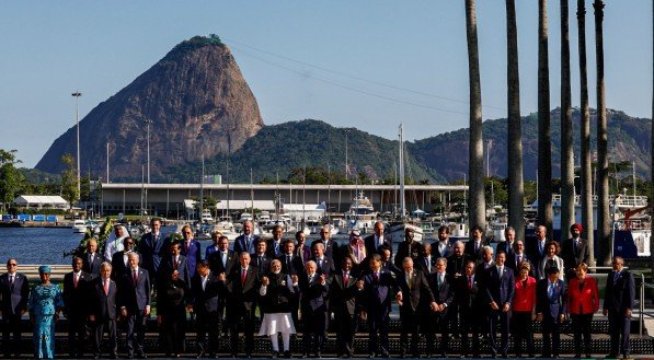 Fotografia oficial Aliança global contra a fome e a pobreza G20 Brasil