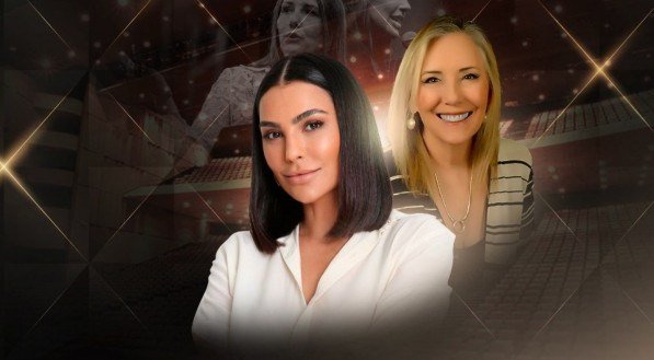Cíntia Chagas e Martha Gabriel.