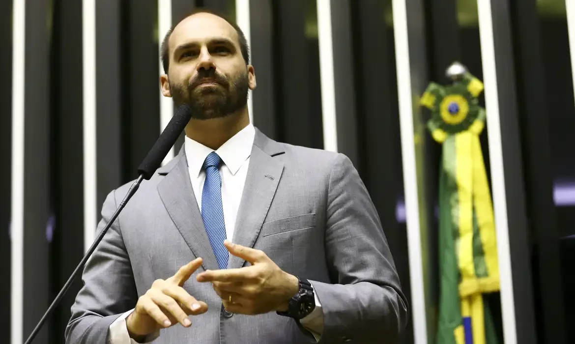 Filho do ex-presidente, Jair, Carlos Bolsonaro.