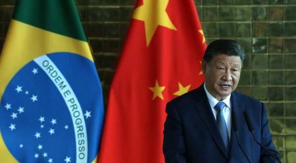  Lula recebe o presidente da China, Xi Jiping, no Palácio da Alvorada, em Brasília