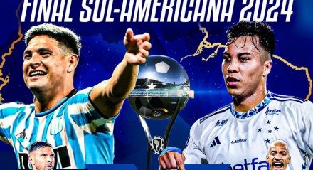 Racing e Cruzeiro disputam a final da Copa Sul-Americana 2024