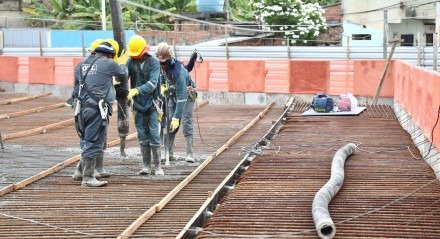 Obras da ponte do Rio Morno chegam a 75% de conclusão