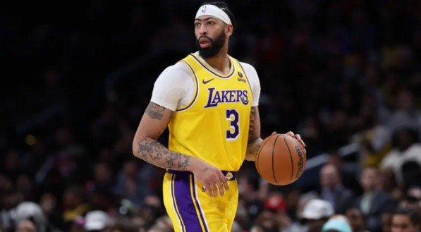 Imagem de Anthony Davis, jogador do Los Angeles Lakers
