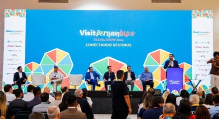 Abertura do Visit Pernambuco Travel Show 2024 em Porto de Galinhas