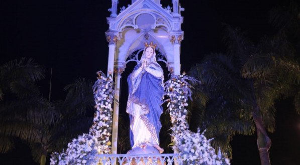 Festa do Morro contou com uma programação voltada para a peregrinação e a esperança na Imaculada